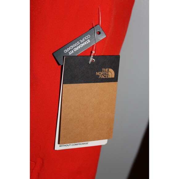 The North Face Men’s ThermoBall Hooded Eco Triclimate Jacket RED BLACK 3XL $400 - Picture 12 of 12